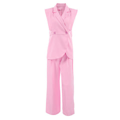 Women's Two-piece Suit Vest Pants - kinko