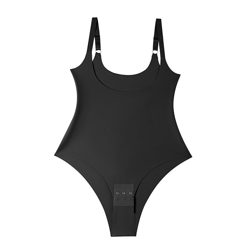 European And American Seamless Corset Women's Crotch Breasted Body Corset - kinko