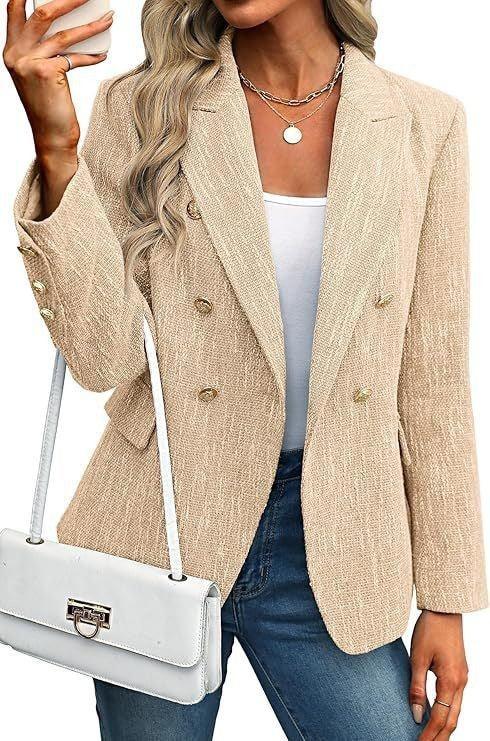 Women's Clothing Solid Color Suit Autumn Simplicity Style - kinko