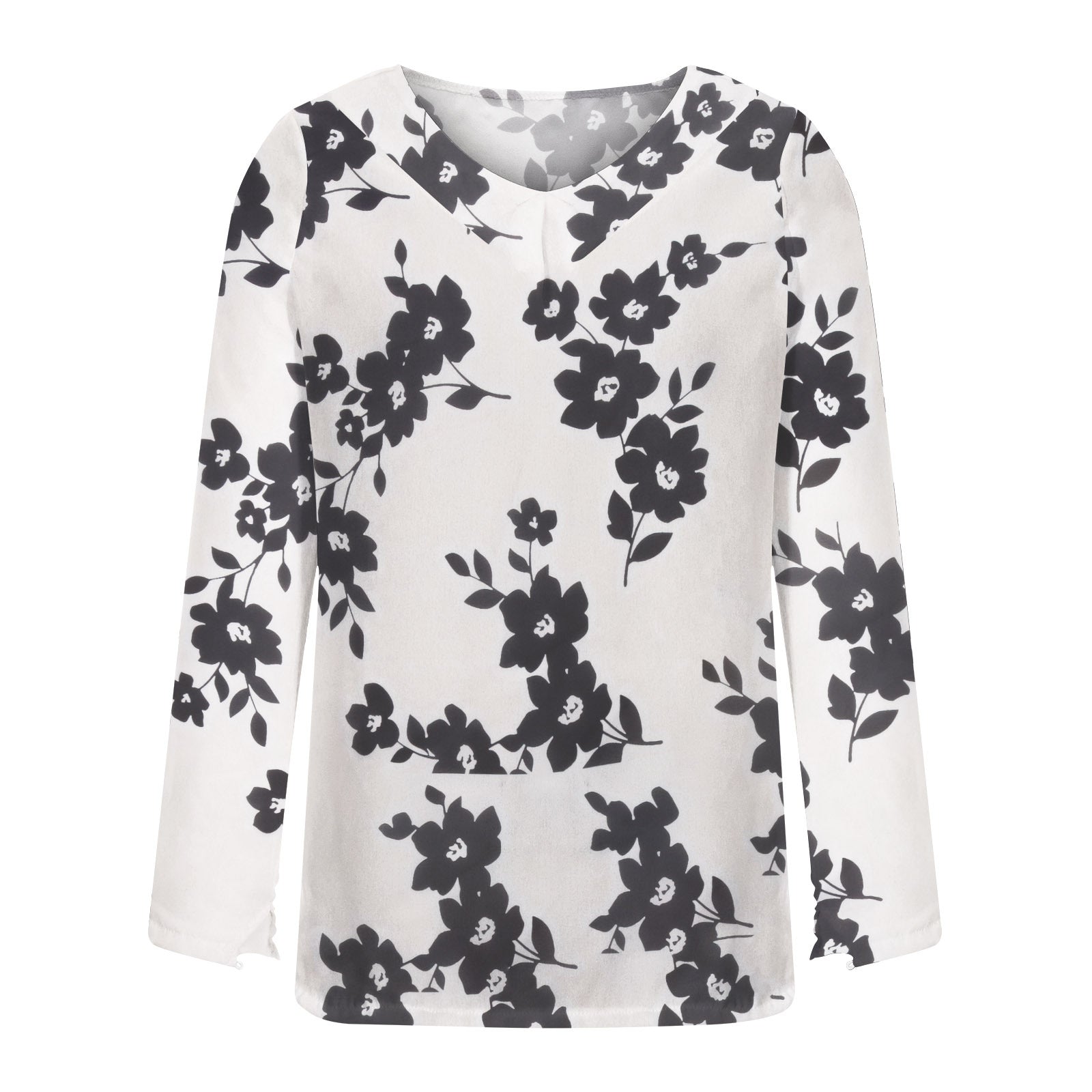 Women's Clothing Casual V-neck Temperament Top - kinko