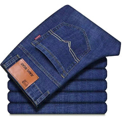 Men's Jeans Men's Loose Straight Stretch Long - kinko