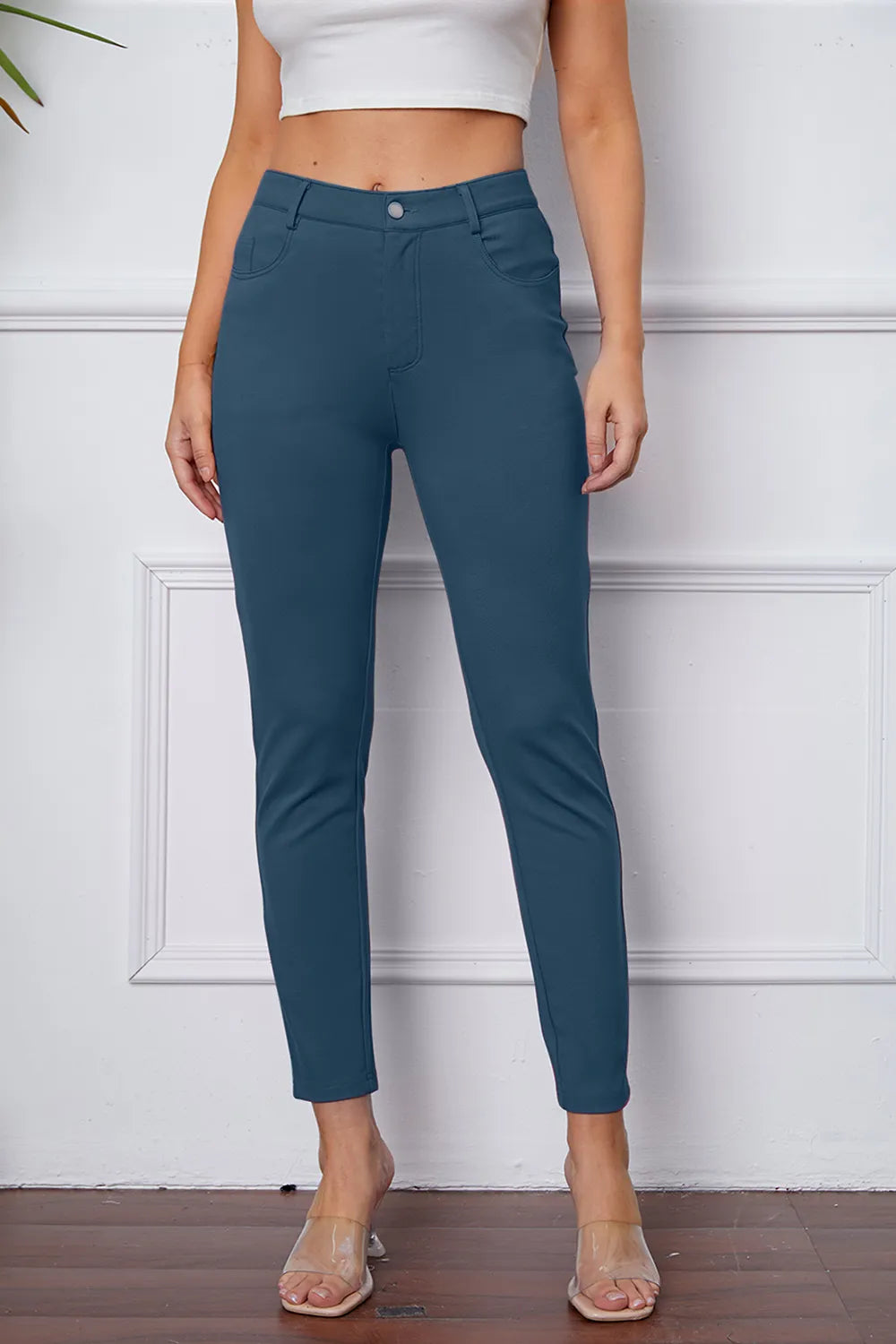 StretchyStitch Pants by Basic Bae - kinko