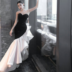 Tube Top Evening Gown - kinko