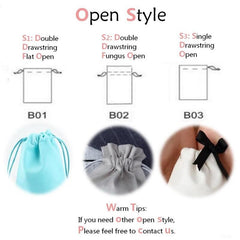 Custom Jewelry Gift Bags Customized Drawstring Pouch In Any