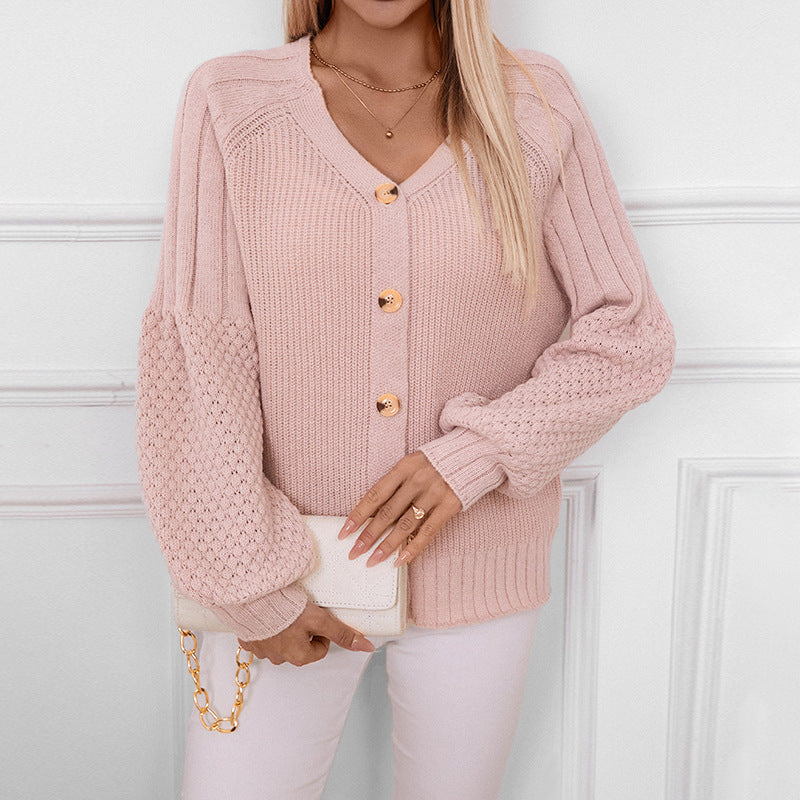 Lantern Sleeve Sweater Women's Sweater