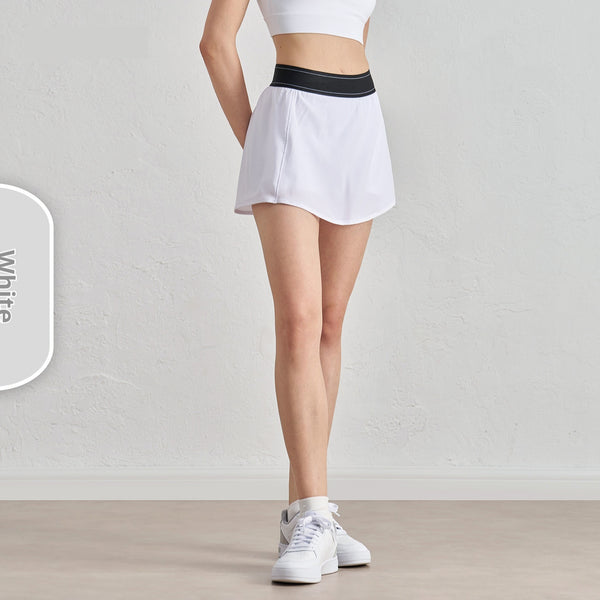 Kühles und erfrischendes Gefühl, Sonnenschutz, Yoga-Komfort und lässiges Futter, Kompressionshose, Design, Tennisrock für Damen