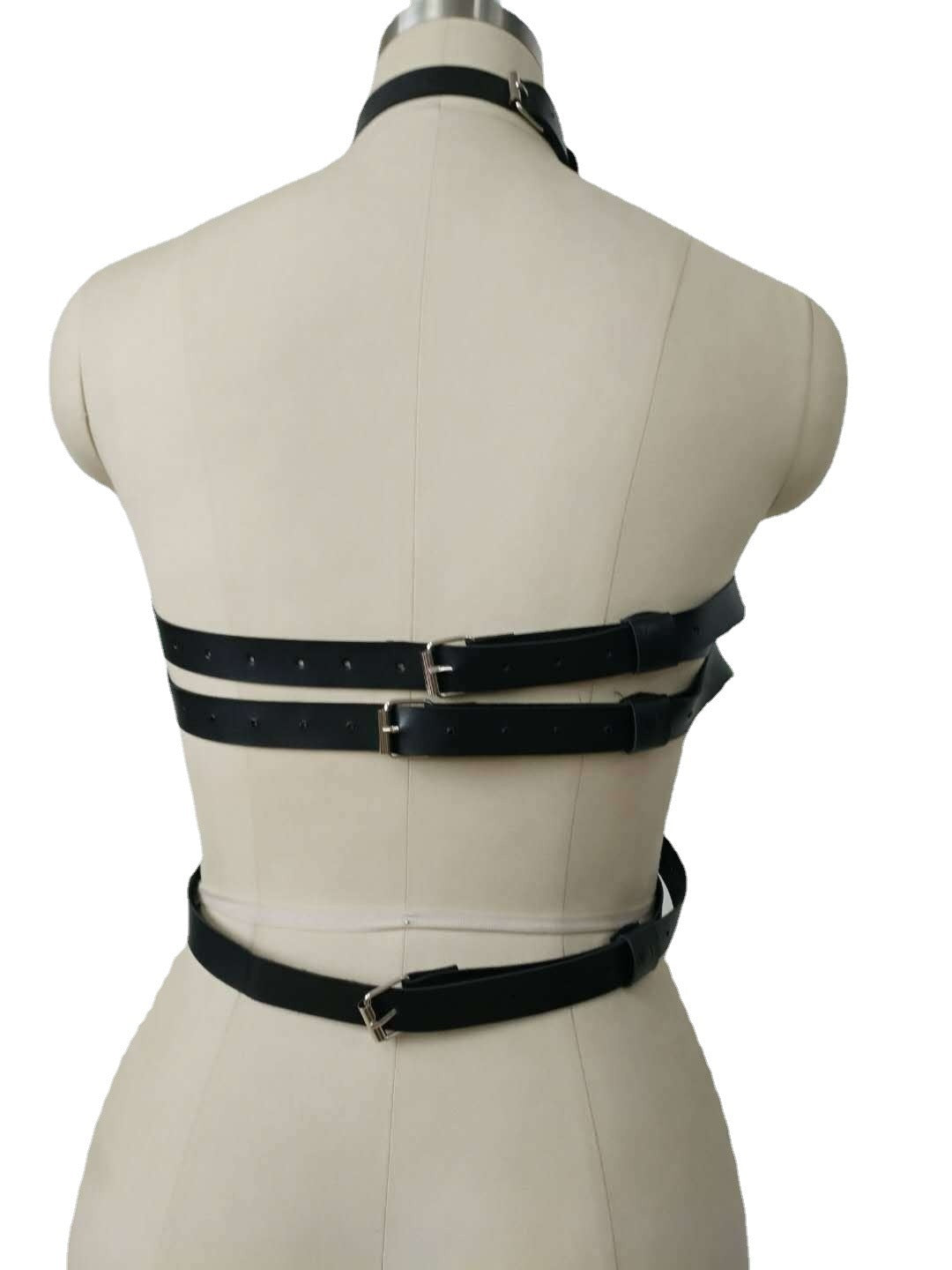 Women's Leather Perform Dance Costume Accessories - kinko