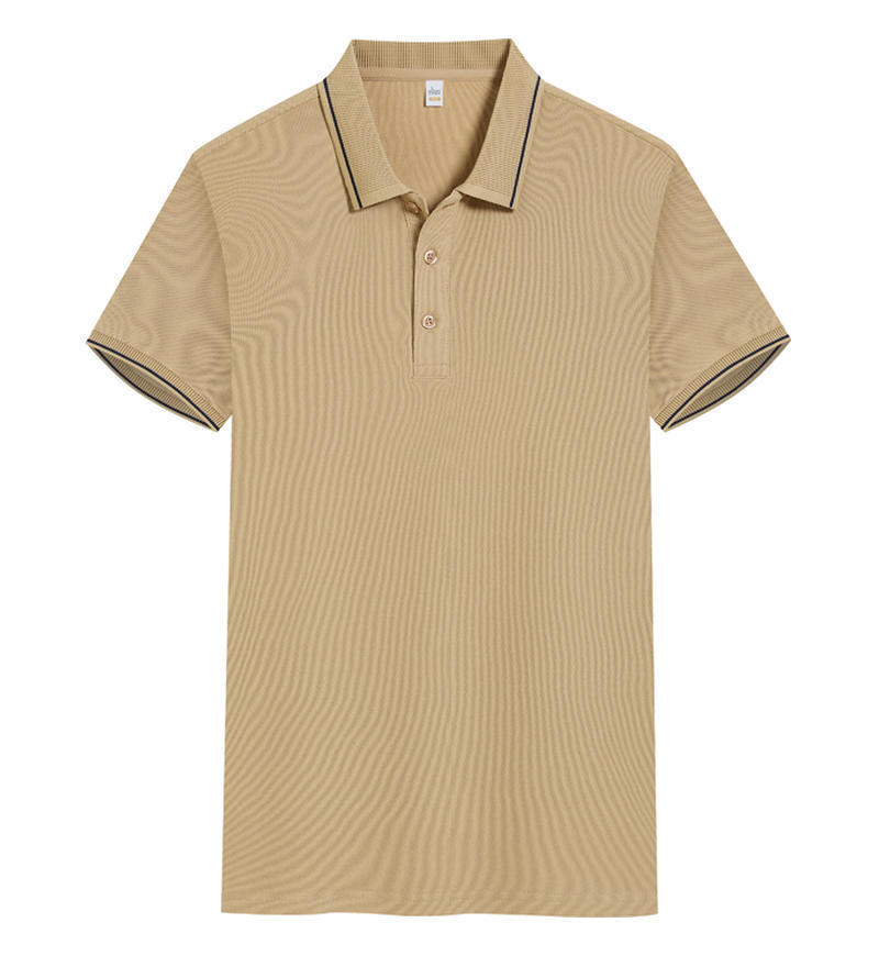 Polo Shirt Short Sleeve Lapel Printing Overalls - kinko