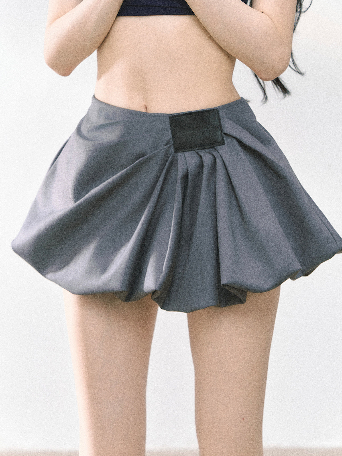 American Hot Girl Skirt Women Summer High Waist A- Line Slimming - kinko