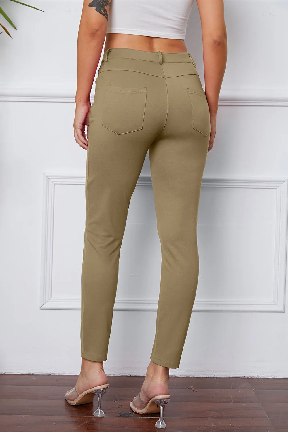 StretchyStitch Pants by Basic Bae - kinko