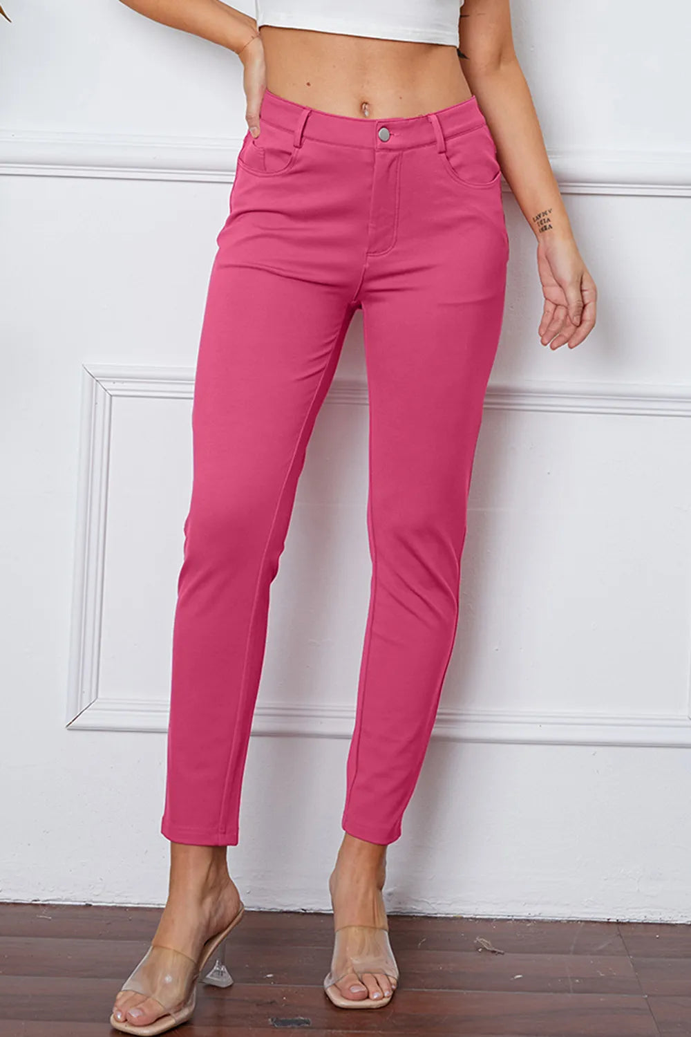 StretchyStitch Pants by Basic Bae - kinko
