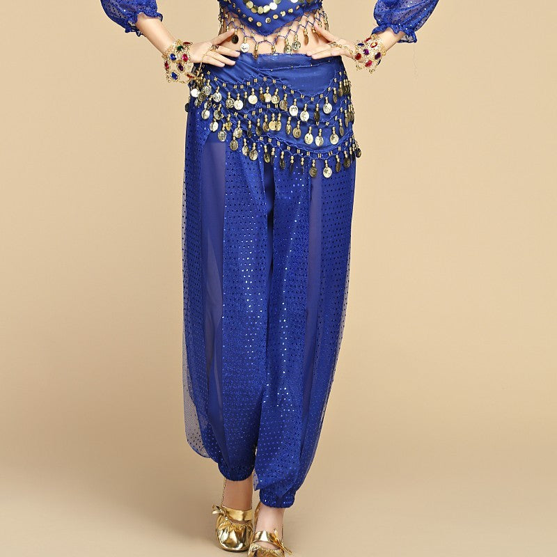 Indian Dance Sequined Bloomers For Women - kinko