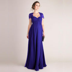 Eyelashes Lace Stitching Japanese Cotton Short-sleeved Dress - kinko