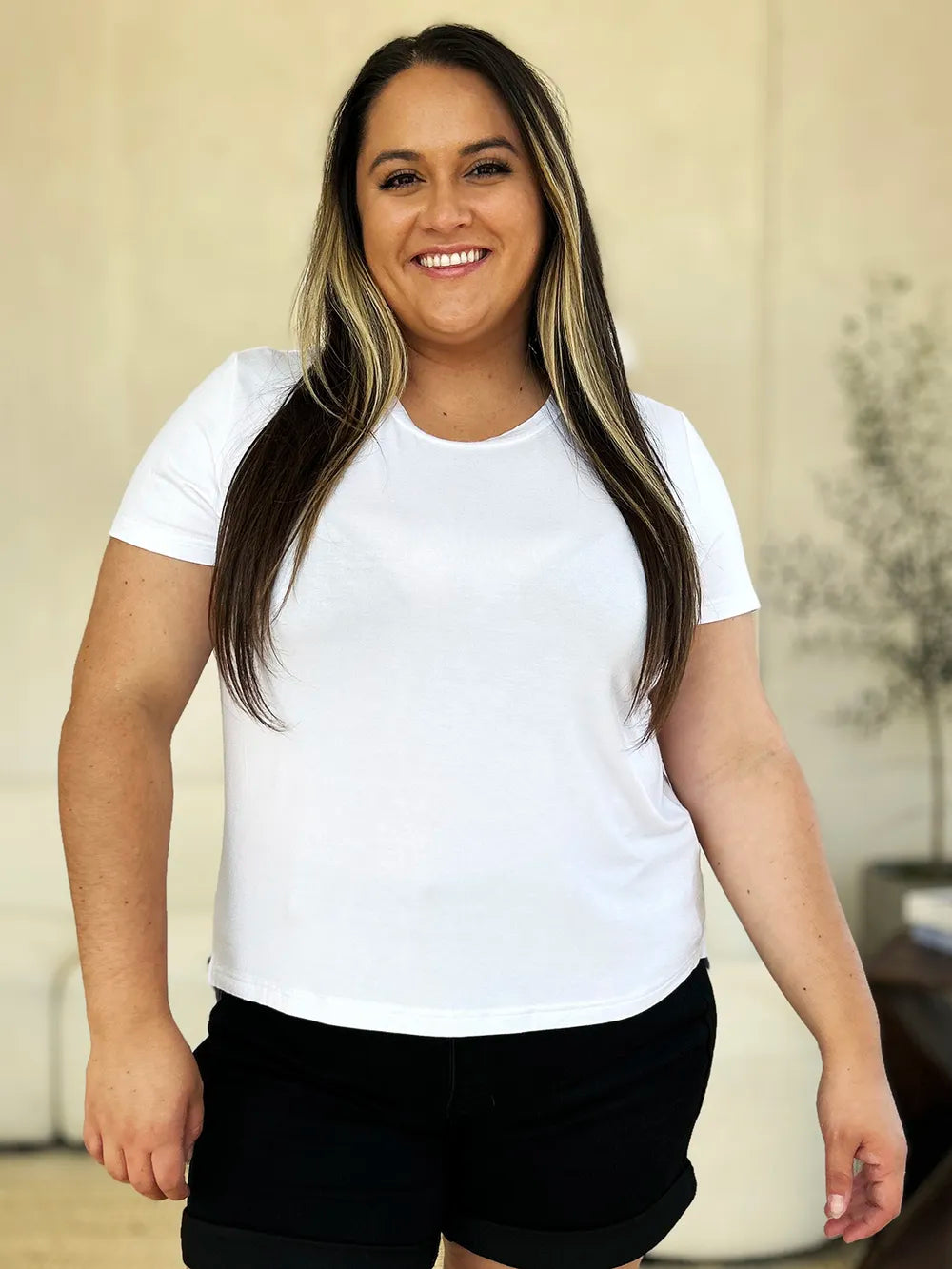 Basic Bae Full Size Round Neck Short Sleeve T-Shirt - kinko