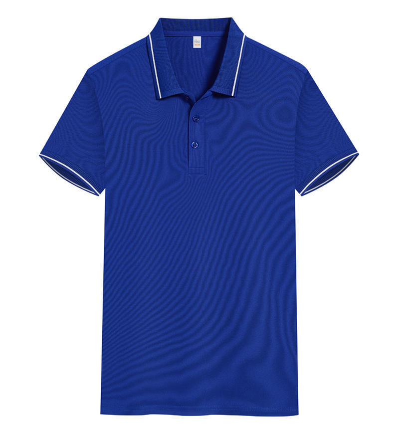 Polo Shirt Short Sleeve Lapel Printing Overalls - kinko