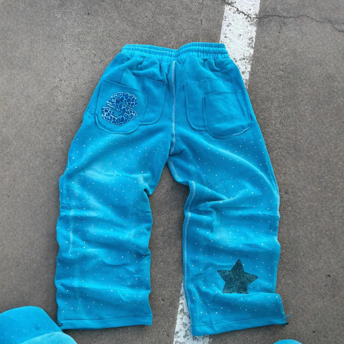 Long Sleeve Pullover Hoodie Two-piece Set - kinko