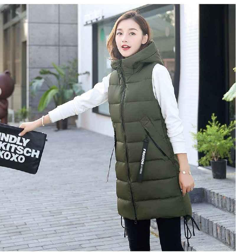 Ladies Fashion Slim Fall Winter Vest