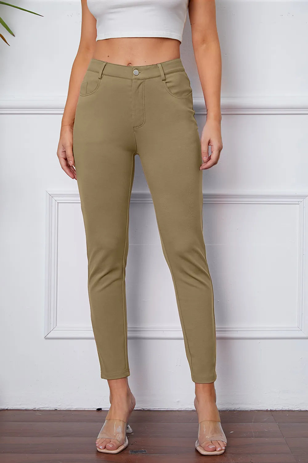StretchyStitch Pants by Basic Bae - kinko