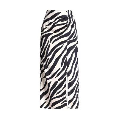 Women's High Waist Hip Split Fashion Sense Temperament Long Dress - kinko
